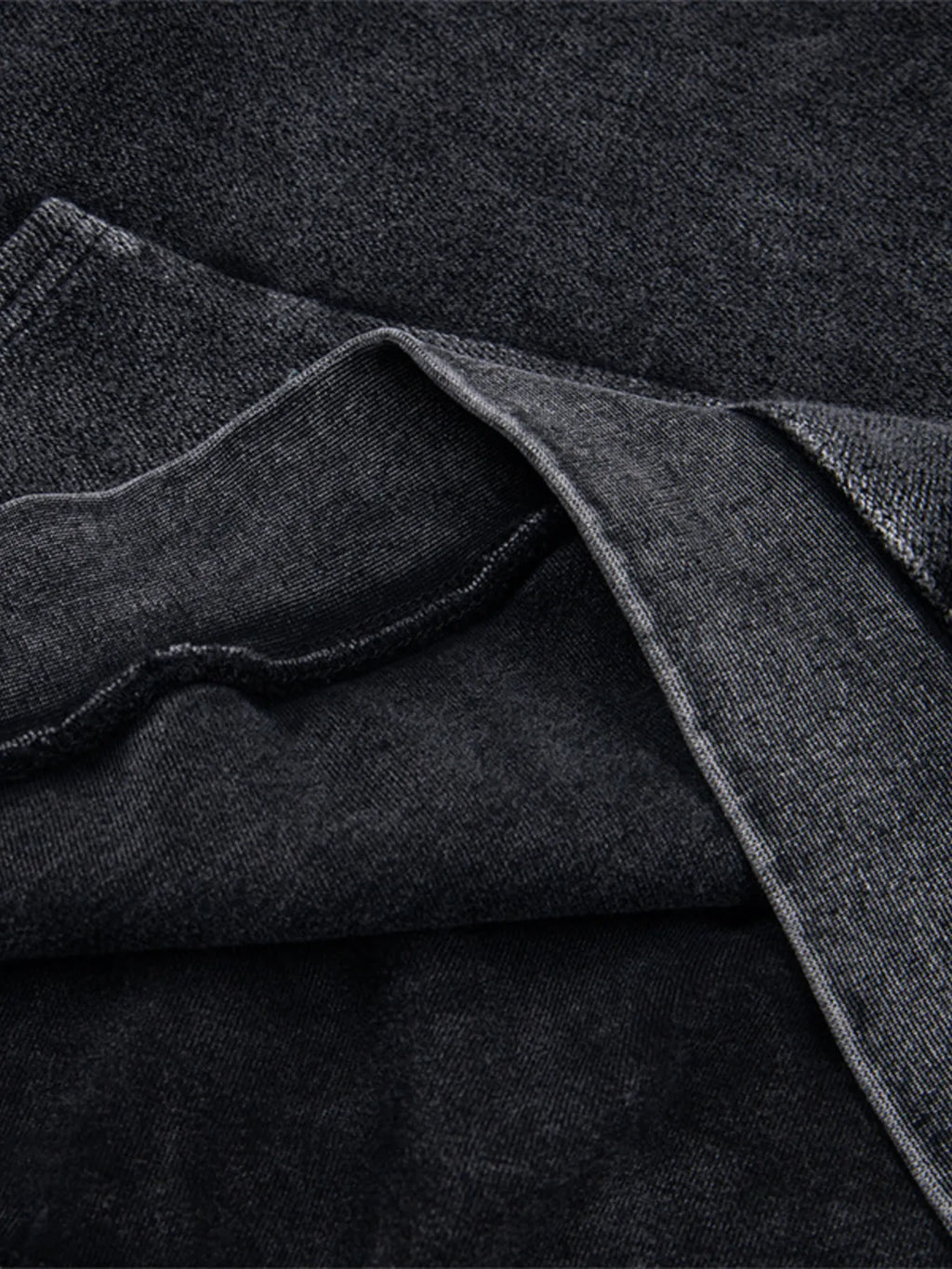 Men's Floral Embroidered Washed Hoodie