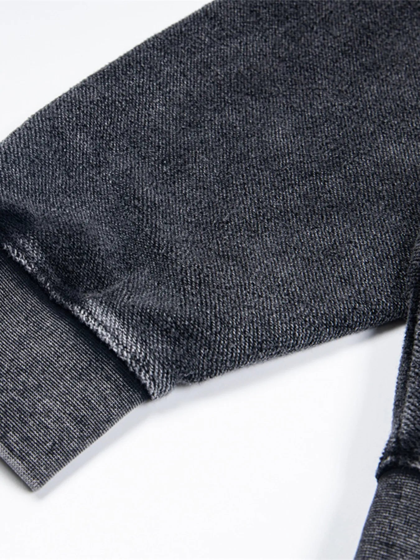 Men's Floral Embroidered Washed Hoodie